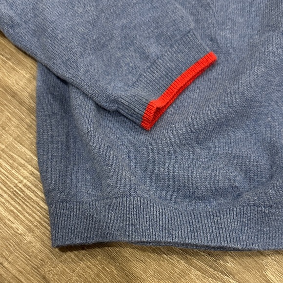 Baby Boden Blue Sweater with Dachshund Design - Picture 4 of 4